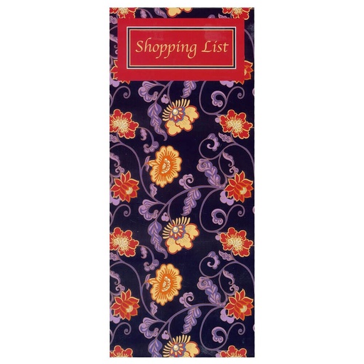 [BS1AGOC01] Scribbles Stationery William Morris Floral Style Notepad
