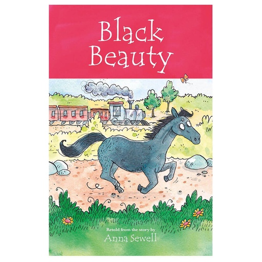 [BS1HLJQ01] Black Beauty Novel by Audrey Daly