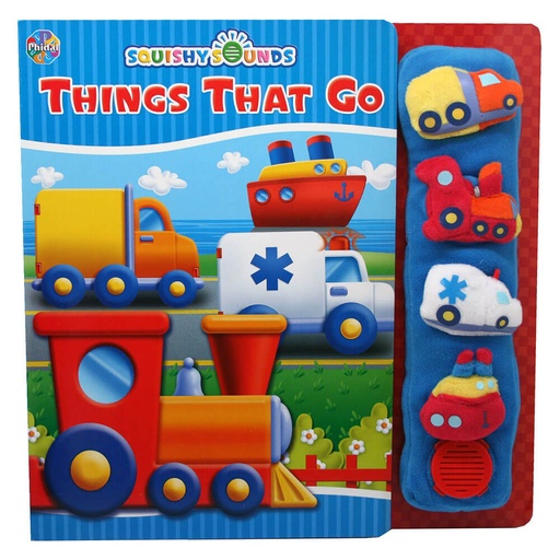 [BS1SJYQ01] Squishy Sounds Things That Go Picture Book