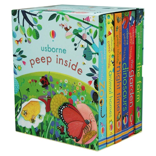 [BS1RQZN01] Usborne Peep Inside Box Set