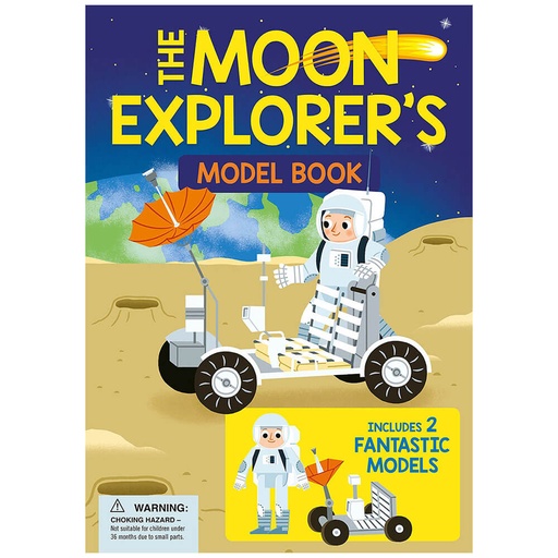[BS1IAJK01] The Moon Explorer's Model Book: Includes 2 Fantastic Models