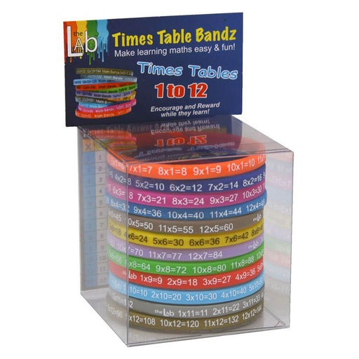 [BS1SHND01] The Lab Times Table Bandz
