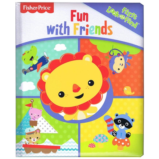 [BS1IYHQ01] Fisher Price Fun with Friends First Look and Find Book