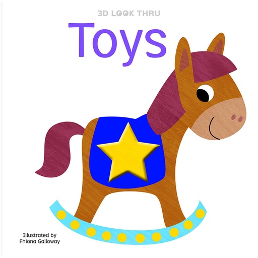 [BS1FHFP01] 3D Look Through Toys Picture Book
