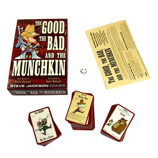 [LP1QDFO01] Munchkin The Good The Bad & The Munchkin Board Game