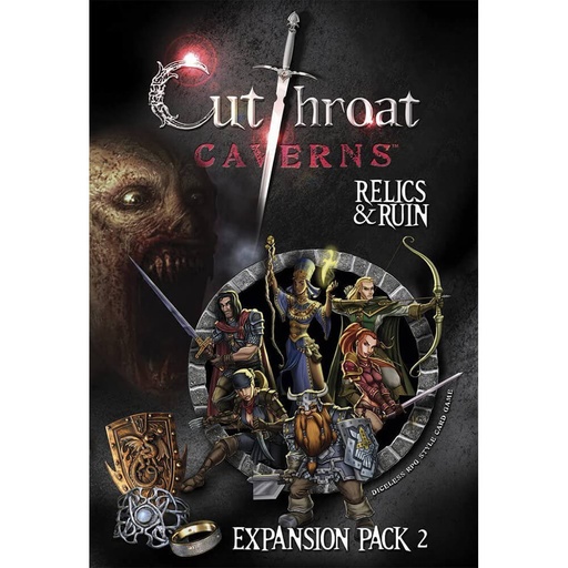 [LP1MNWD01] Cutthroat Caverns Relics and Ruins Board Game