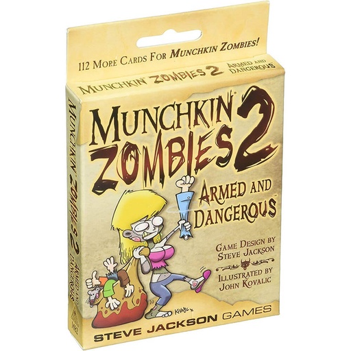 [LP1SBQW01] Munchkin Zombies 2 Armed and Dangerous Board Game