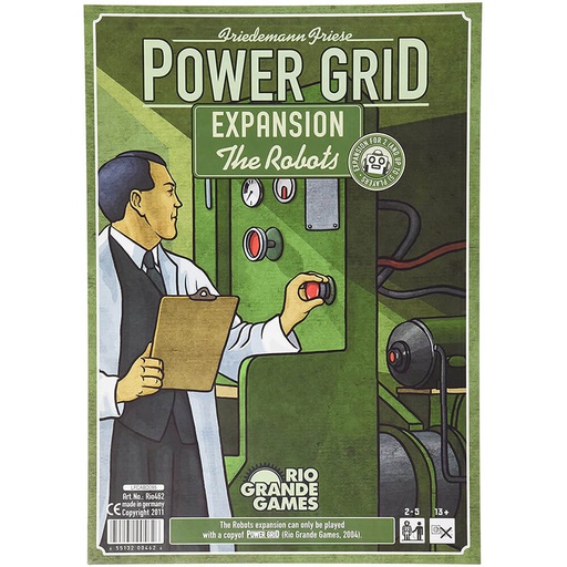 [LP1ISHZ01] Power Grid The Robots Board Game
