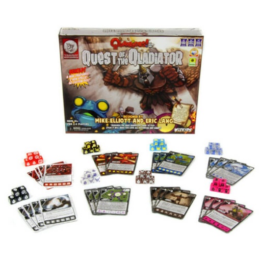 [LP1HHKF01] Quarriors Quest of the Qladiator Expansion Board Game