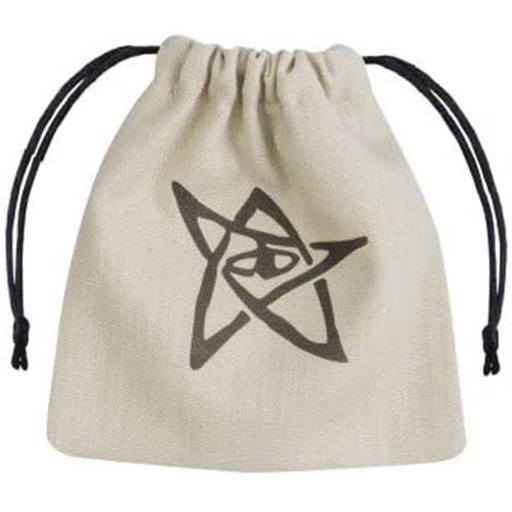 [LP1THOH01] Q Workshop Call of Cthulhu Dice Bag Beige and Black