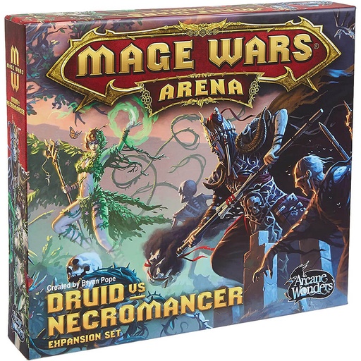 [LP1XIJK01] Mage Wars Druid vs Necromancer Board Game