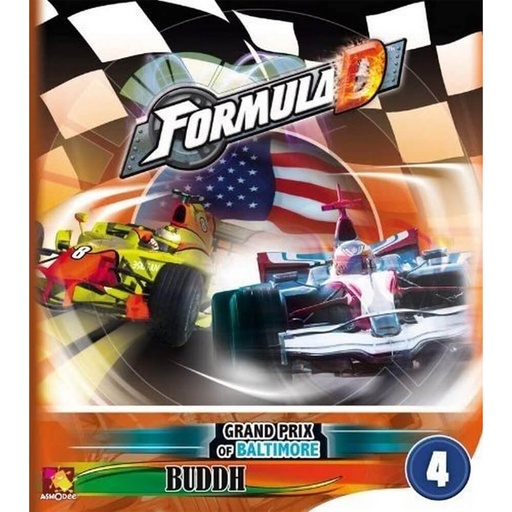 [LP1ZSMU01] Formula D Track 4 Baltimore Board Game