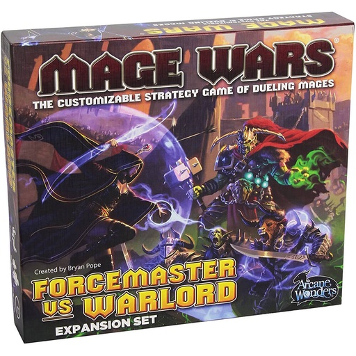 [LP1VXSF01] Mage Wars Arena Forcemaster vs Warlord Board Game