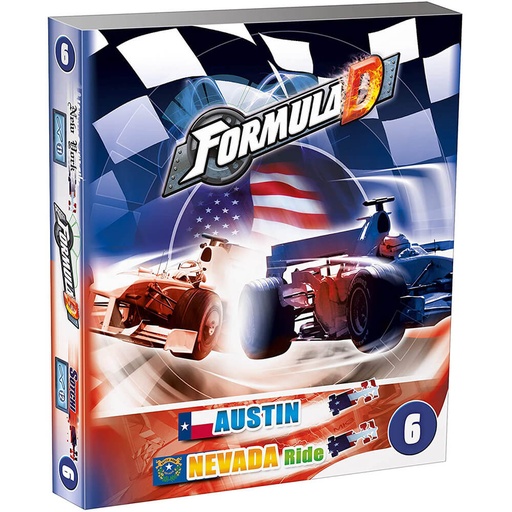 [LP1STWL01] Formula D Track 6 Austin/Nevada Board Game