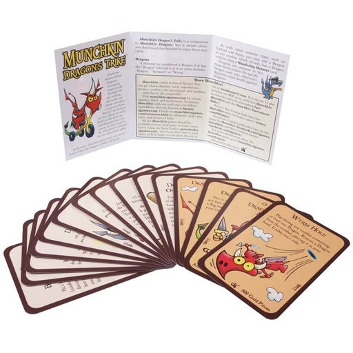[LP1XCLD01] Munchkin Dragons Trike Card Game