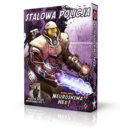 [LP1BVLI01] Neuroshima Hex 3.0 Steel Police Board Game