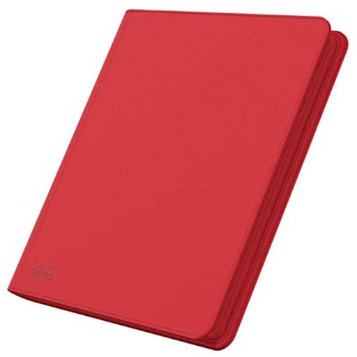 [LP1TRJB01] Ultimate Guard 12 Pocket Red QuadRow ZipFolio Folder