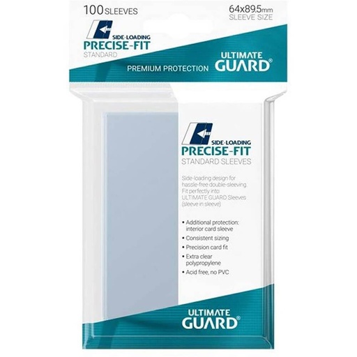 [LP1EPKI01] Ultimate Guard Precise Fit Side Loading Sleeves 100pk