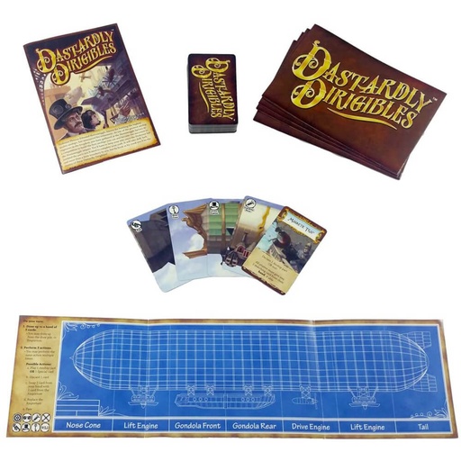 [LP1ADXN01] Dastardly Dirigibles Board Game