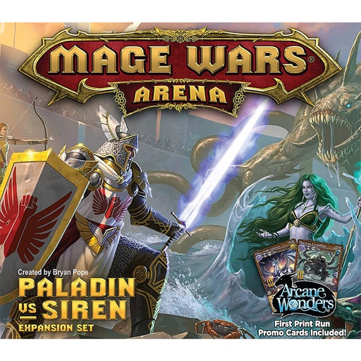 [LP1IFHL01] Mage Wars Arena Paladin vs Siren Board Game