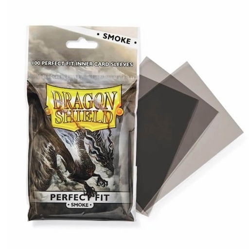 [LP1CLUN01] Dragon Shield Smoke Card Sleeves Perfect Fit Pack of 100