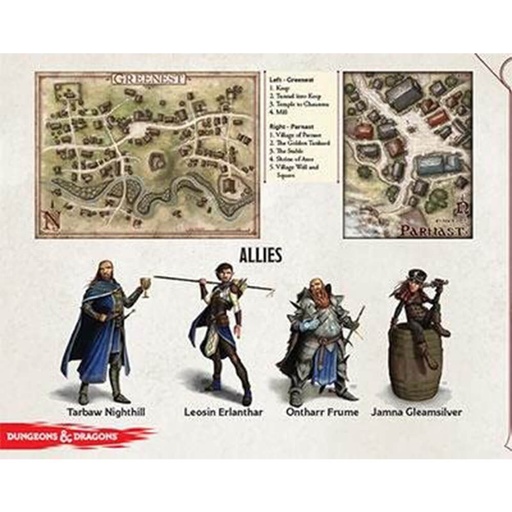 [LP1QTLR01] D&D Hoard of the Dragon Queen DM Screen Roleplaying Game