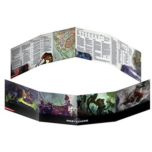 [LP1WIXV01] D&D Rage of Demons DM Screen Roleplaying Game