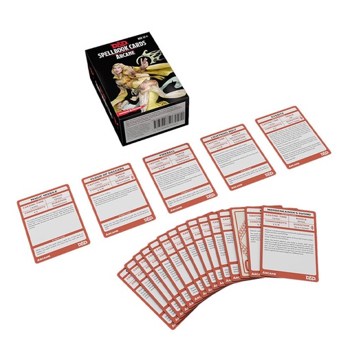 [LP1BIHT01] D&D Spellbook Cards Arcane Deck Revised 2017 Ed. (253 Cards)