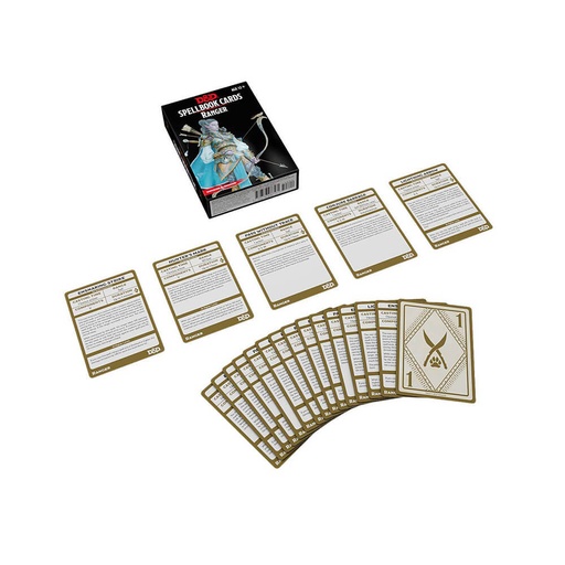 [LP1YHDZ01] D&D Spellbook Cards Ranger Deck Revised 2017 Ed. (46 Cards)
