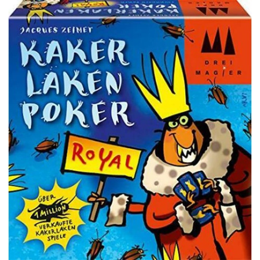 [LP1WNWK01] Cockroach Poker Royal Board Game
