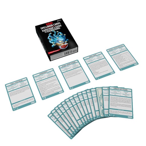 [LP1WZJE01] D&D Spellbook Cards Xanathars Deck 2018 Edition (95 Cards)