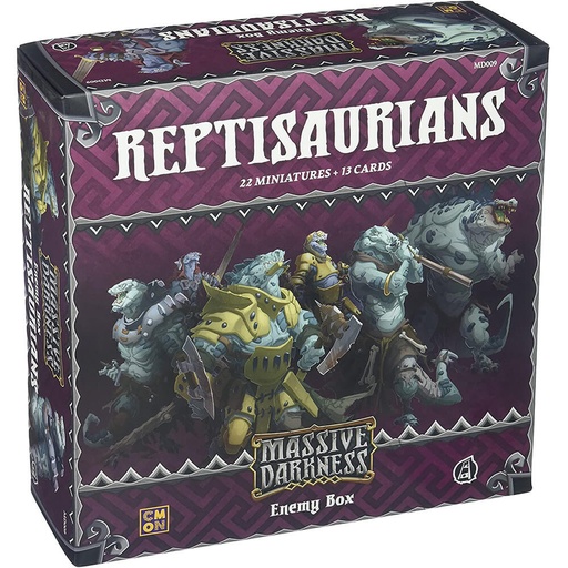 [LP1ZOVW01] Massive Darkness Enemy Box Reptisaurians Board Game