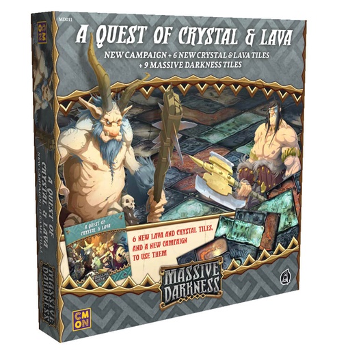 [LP1CNIF01] Massive Darkness A Quest of Crystal and Lava Tile Set