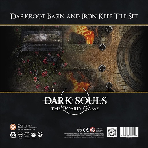 [LP1TELZ01] Dark Souls Board Game Darkroot Basin and Iron Keep Tile Set