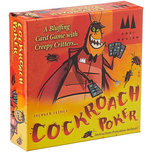 [LP1LLVP01] Cockroach Poker Card Game