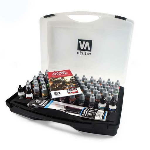 [LP1GWSU01] Vallejo Game Colour 72 Basic Colours Set with Plastic Case