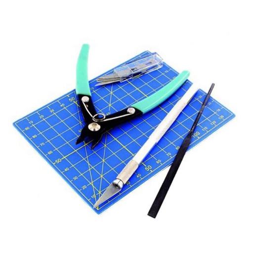 [LP1EGQB01] Vallejo Hobby Tools 9pcs Plastic Modelling Tool Set