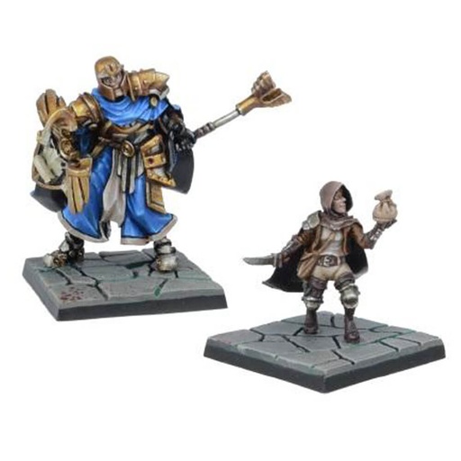 [LP1PNHJ01] Dungeon Saga Legendary Heroes of Halpi Miniatures