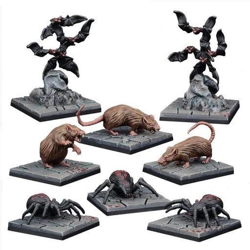 [LP1PQZR01] Dungeon Saga Critters Miniatures