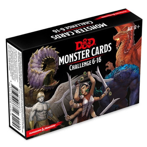 [LP1PEZR01] D&D Spellbook Cards Monster Challenge Deck 6-16 (74 cards)