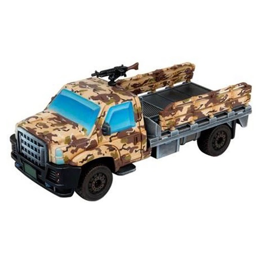 [LP1ZVQE01] Battlezones Flatbed Truck Mini