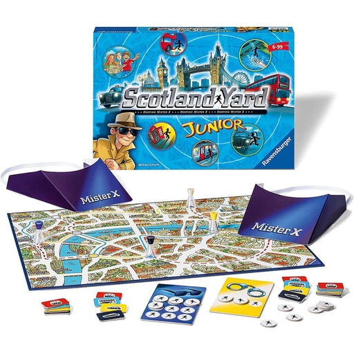 [LP1XLFU01] Scotland Yard Junior Children's Board Game