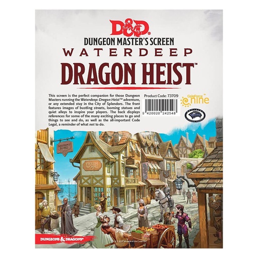[LP1MVJG01] D&D Waterdeep Dragon Heist DM Screen