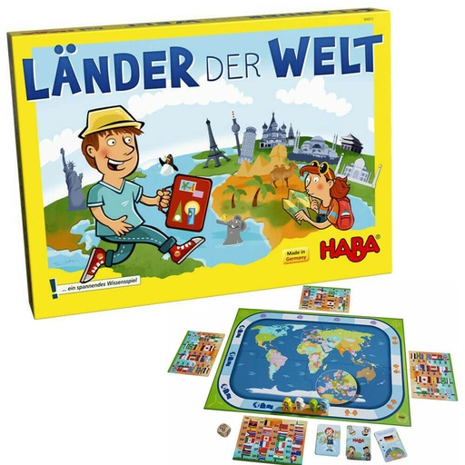 [LP1VDRC01] Countries of the World Children's Board Game
