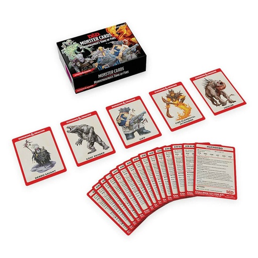 [LP1GMDU01] D&D RPG Spellbook Cards Mordenkainens Tome of Foes Deck
