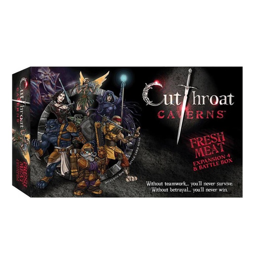 [LP1QKCQ01] Cutthroat Caverns Fresh Meat Board Game