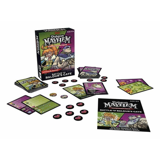 [LP1CQHE01] D&D Dungeon Mayhem Expansion Battle Baldurs Gate Board Game