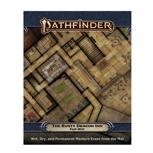 [LP1JERL01] Pathfinder The Rusty Dragon Inn Accessories Flip Mat