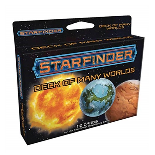 [LP1UXHI01] Starfinder Deck of Many Worlds Roleplaying Game