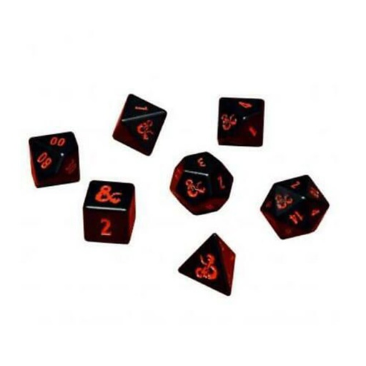[LP1VTSJ01] Dungeons & Dragons Heavy Metal RPG Dice Set of 7